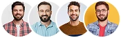 Google review avatars